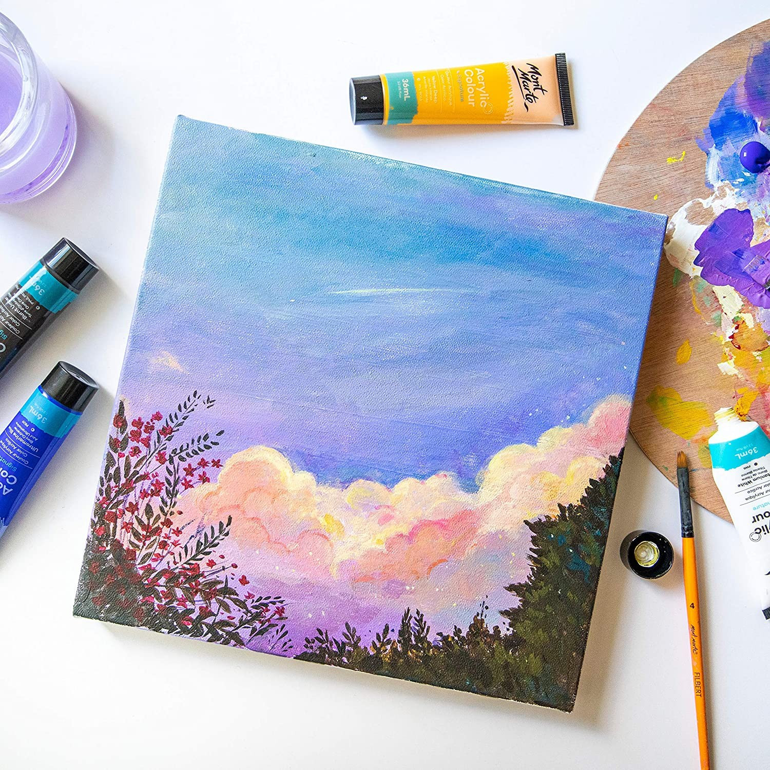 MÀU ACRYLIC LÀ GÌ? CÙNG TÌM HIỂU VỀ LOẠI MÀU VẼ ĐA CHẤT LIỆU NÀY NHÉ!