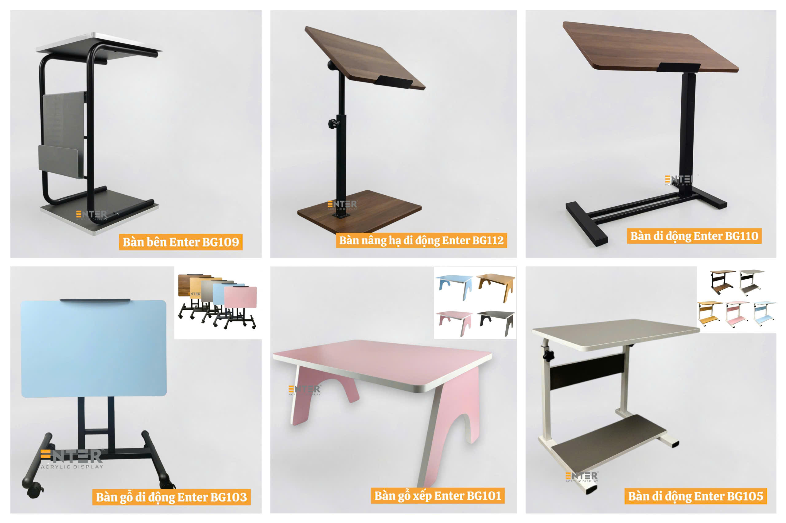 Bàn gỗ di động có tiện không? Khi nào nên dùng?