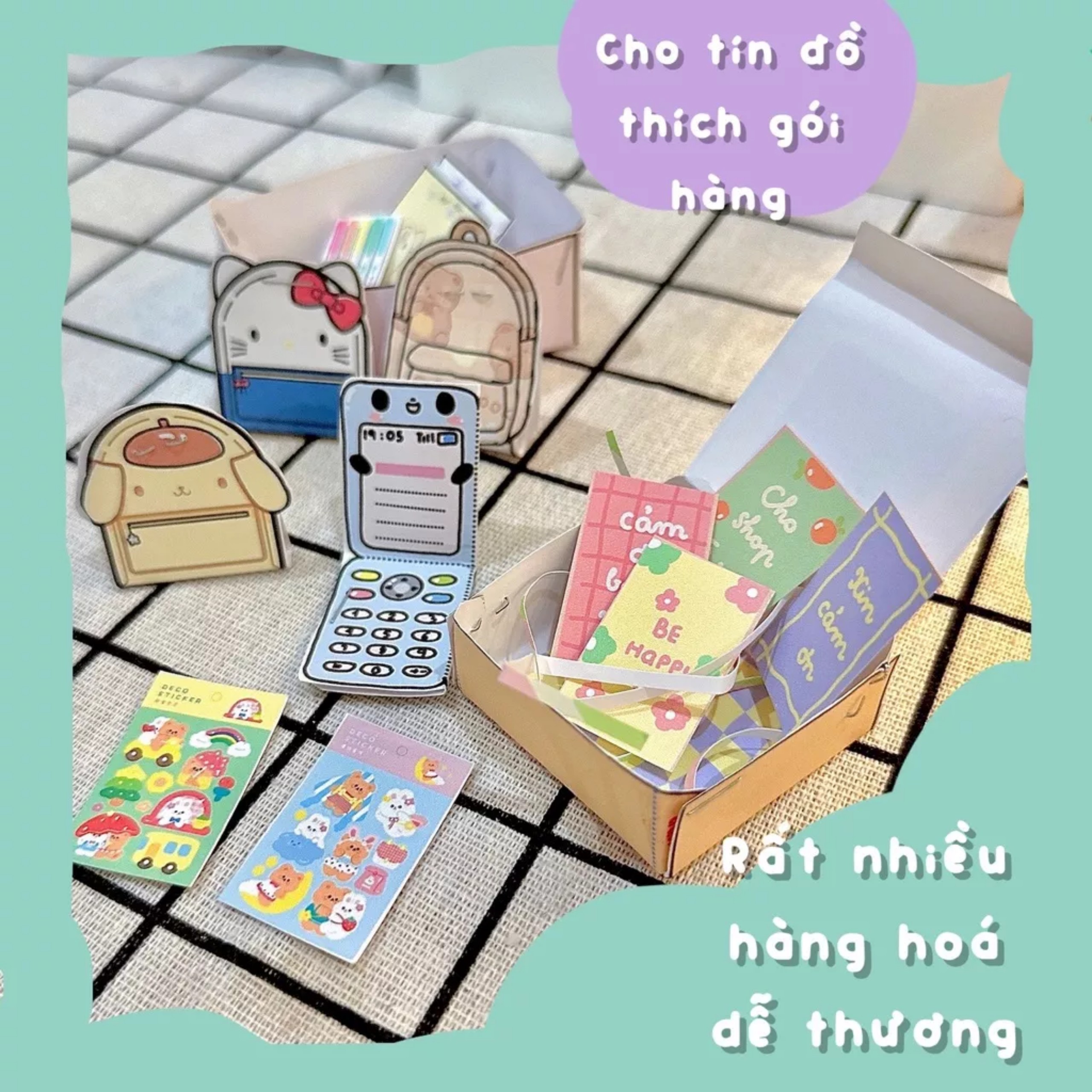 Bộ Tranh Tương Tác Cô Tiên Xanh