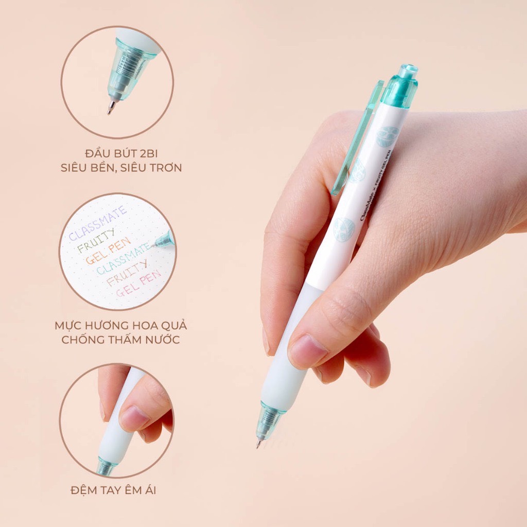 Bút gel ClassMate CL-GP510, bút bi nước, viết nước, văn phòng phẩm