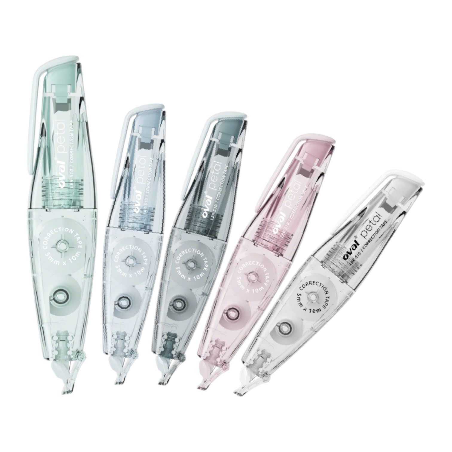 Xoá kéo Oval LBR-510/B, băng xoá kéo, bút xoá, văn phòng phẩm