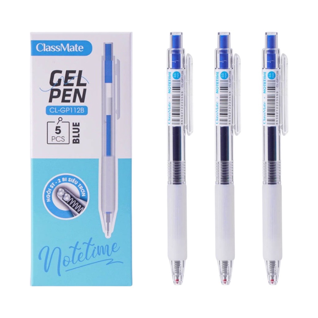 Bút gel ClassMate CL-GP112, bút bi nước, văn phòng phẩm