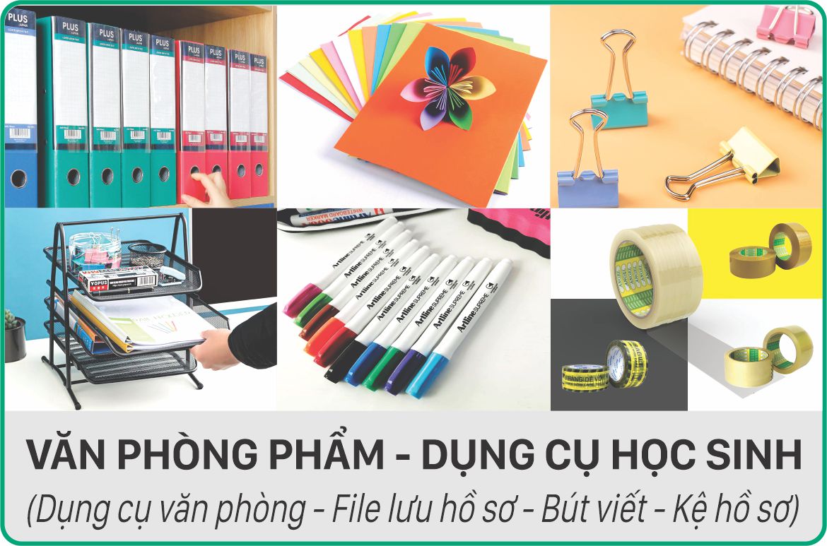 VĂN PHÒNG PHẨM / DỤNG CỤ HỌC SINH