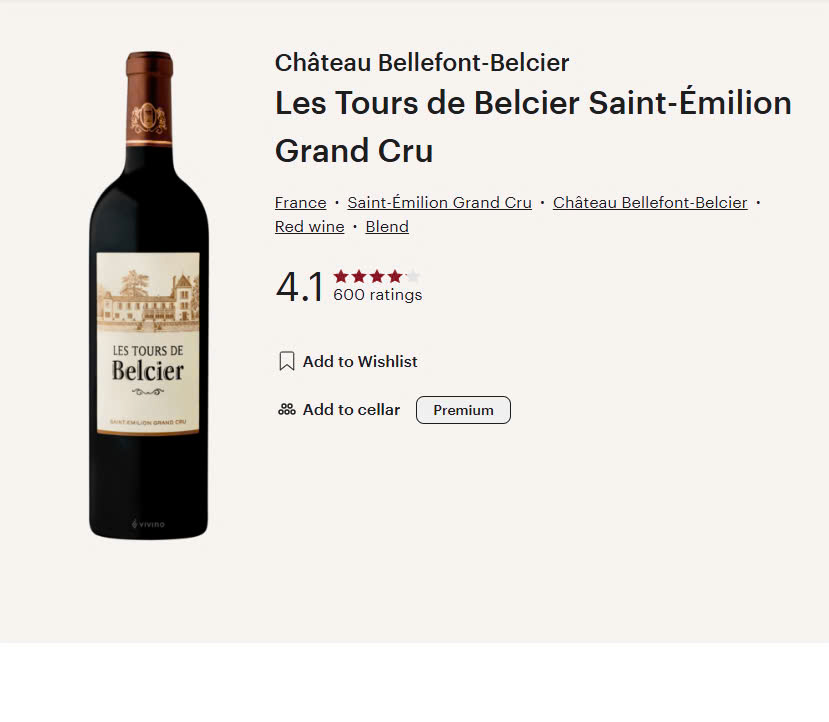 Rượu vang Saint-Émilion Grand Cru