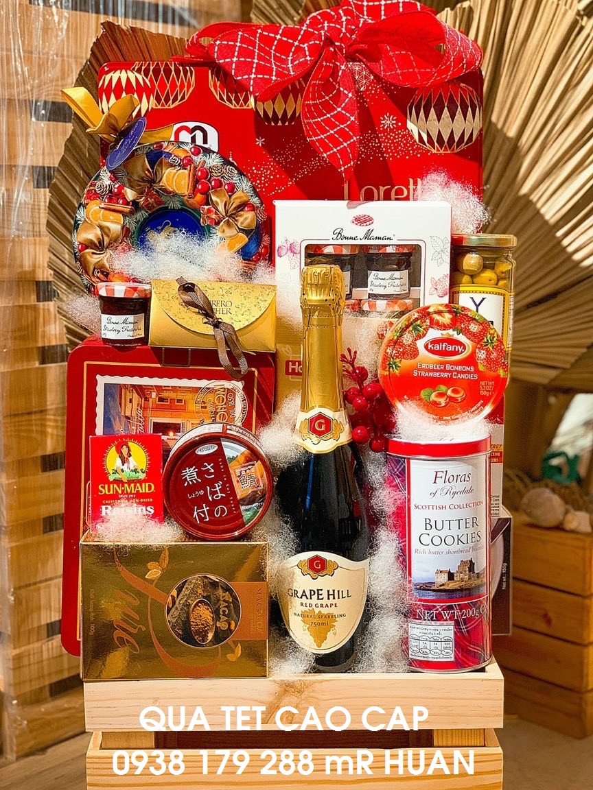 Tuyển chọn 5 mẫu giỏ Quà tết 2023 đẹp nhất , sang nhất.