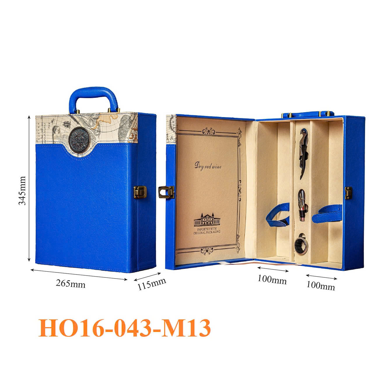 Hộp quà 2 chai rượu vang Aimone