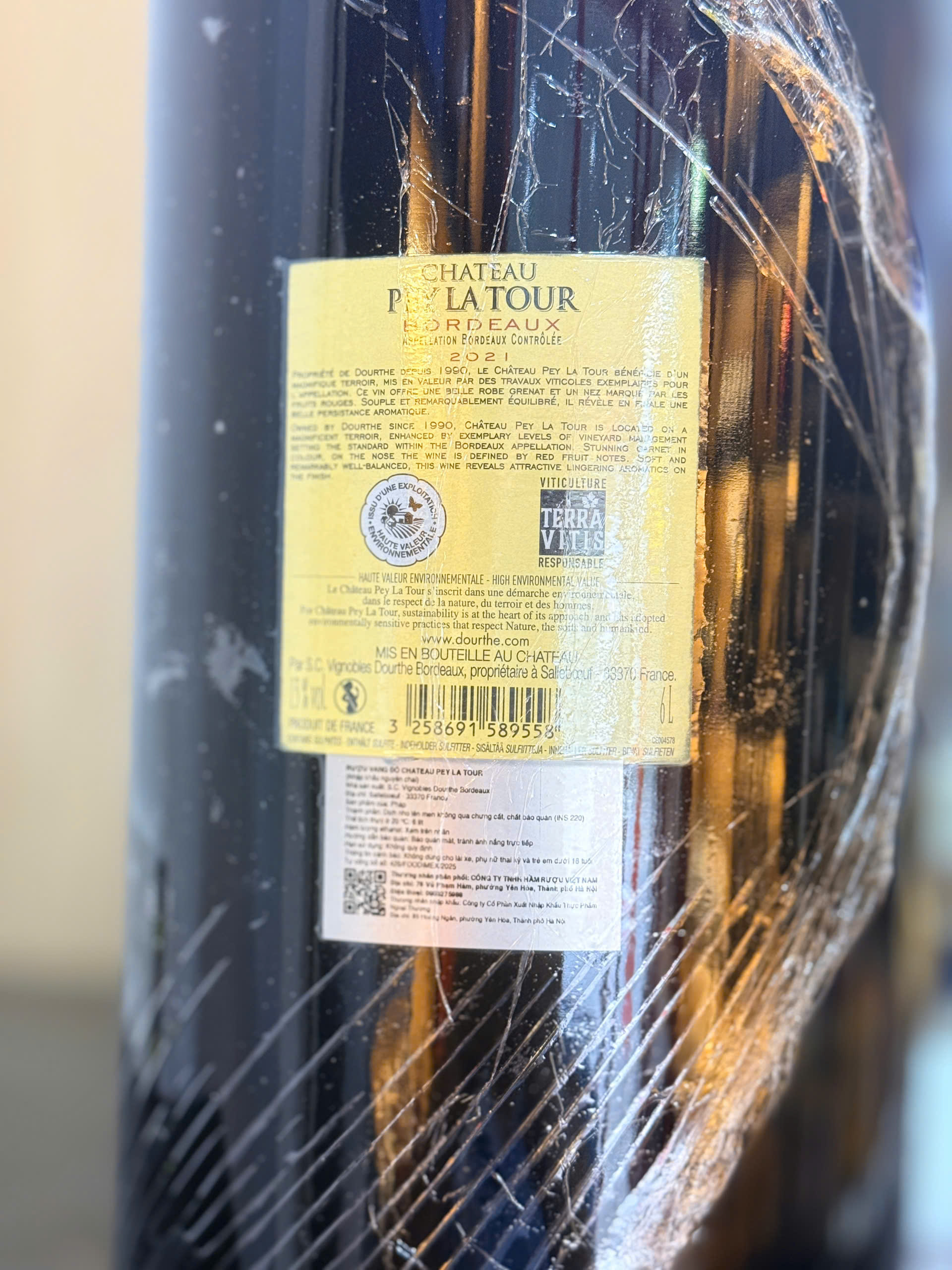 Château Pey La Tour Bordeaux 6L