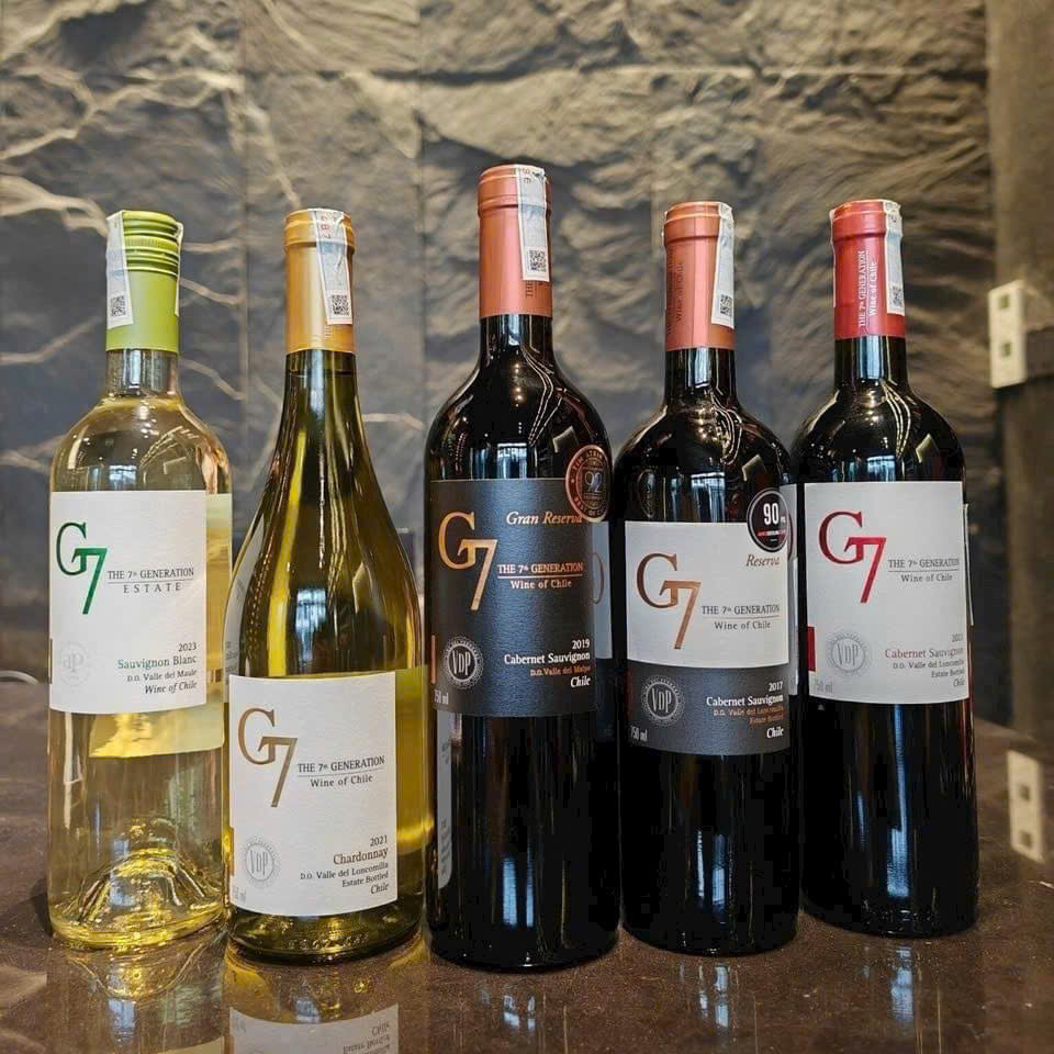 RƯỢU VANG G7 CHILE