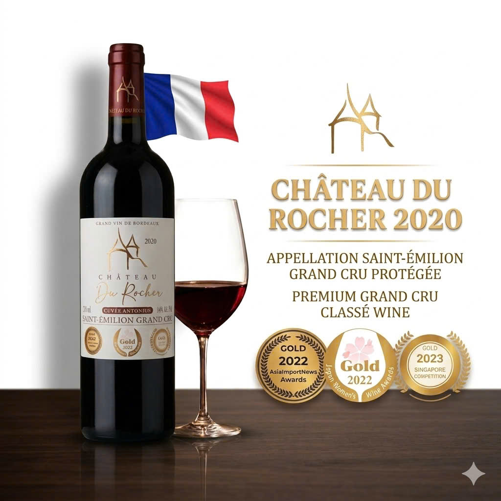 Château du Rocher Cuvée Antonius Saint-Émilion Grand Cru 2020