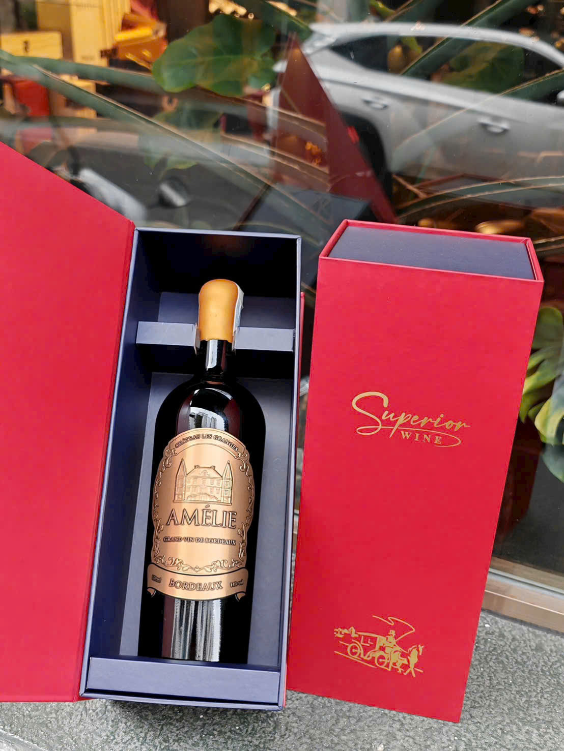 Hộp 1 chai vang Amelie Grand Vin de Bordeaux