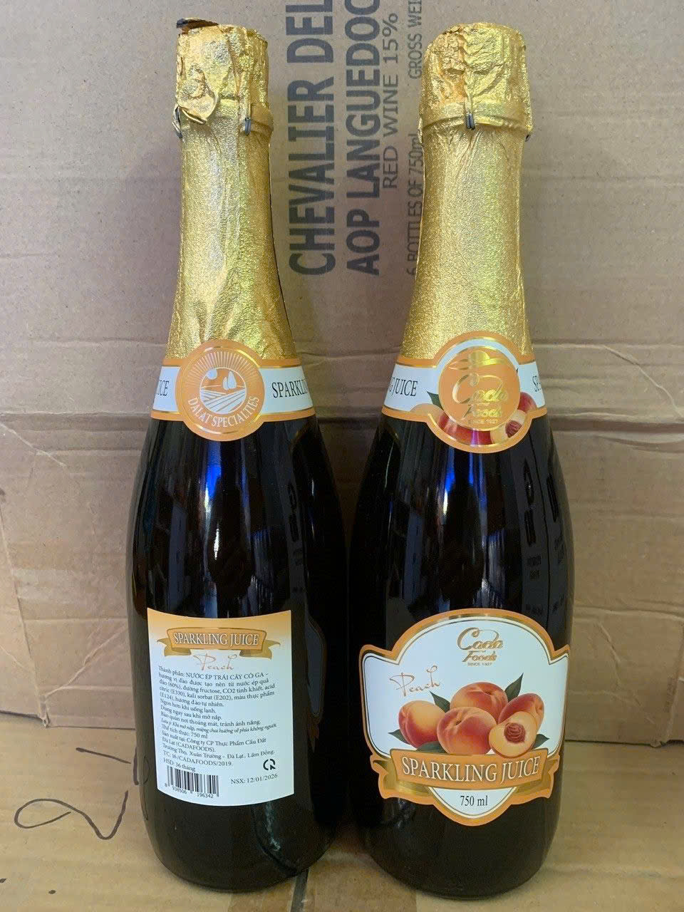 Nước ép trái cây Cada Food (Sparkling Juice)