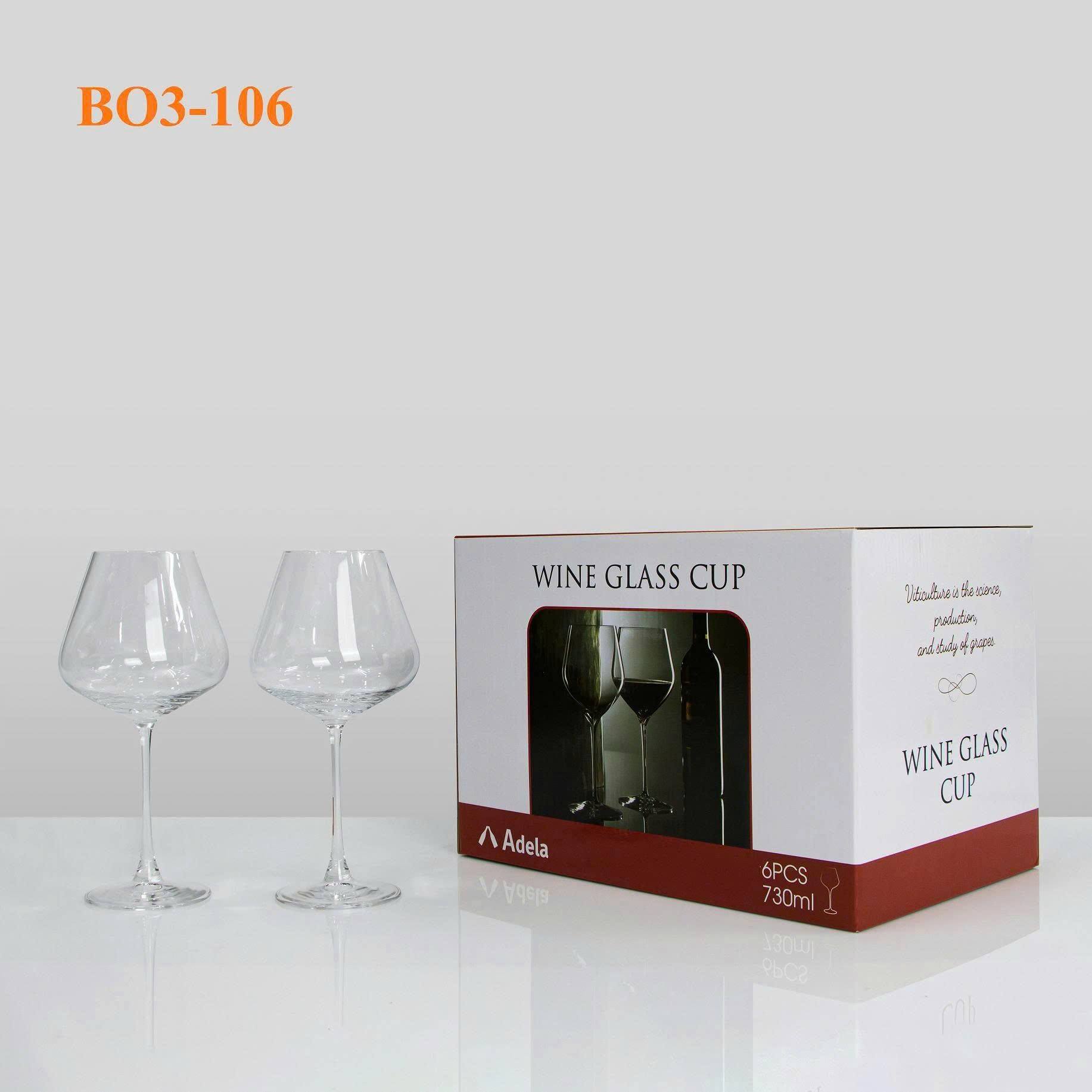 Ly rượu vang Adela