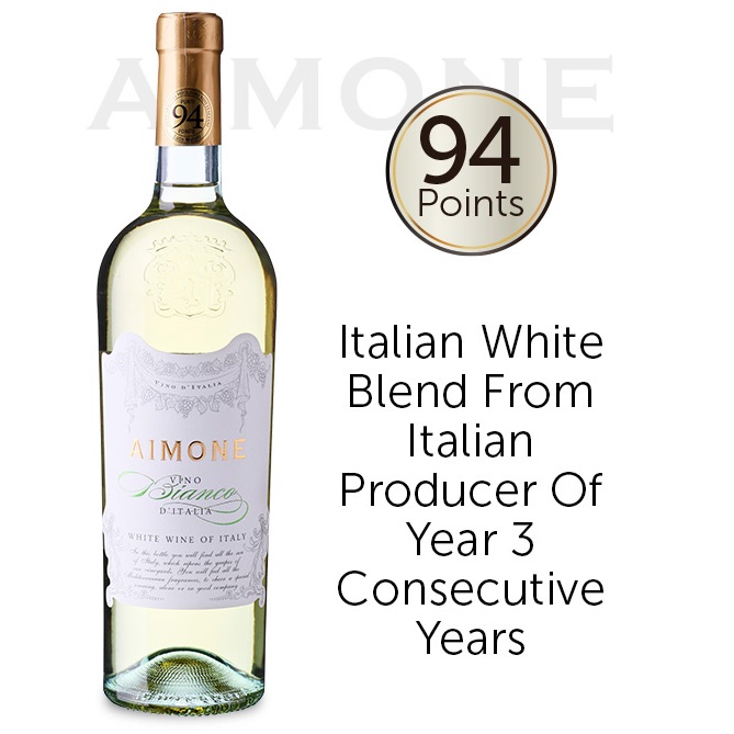 Rượu vang Aimone Vino Bianco 94 Point Luca Maroni.