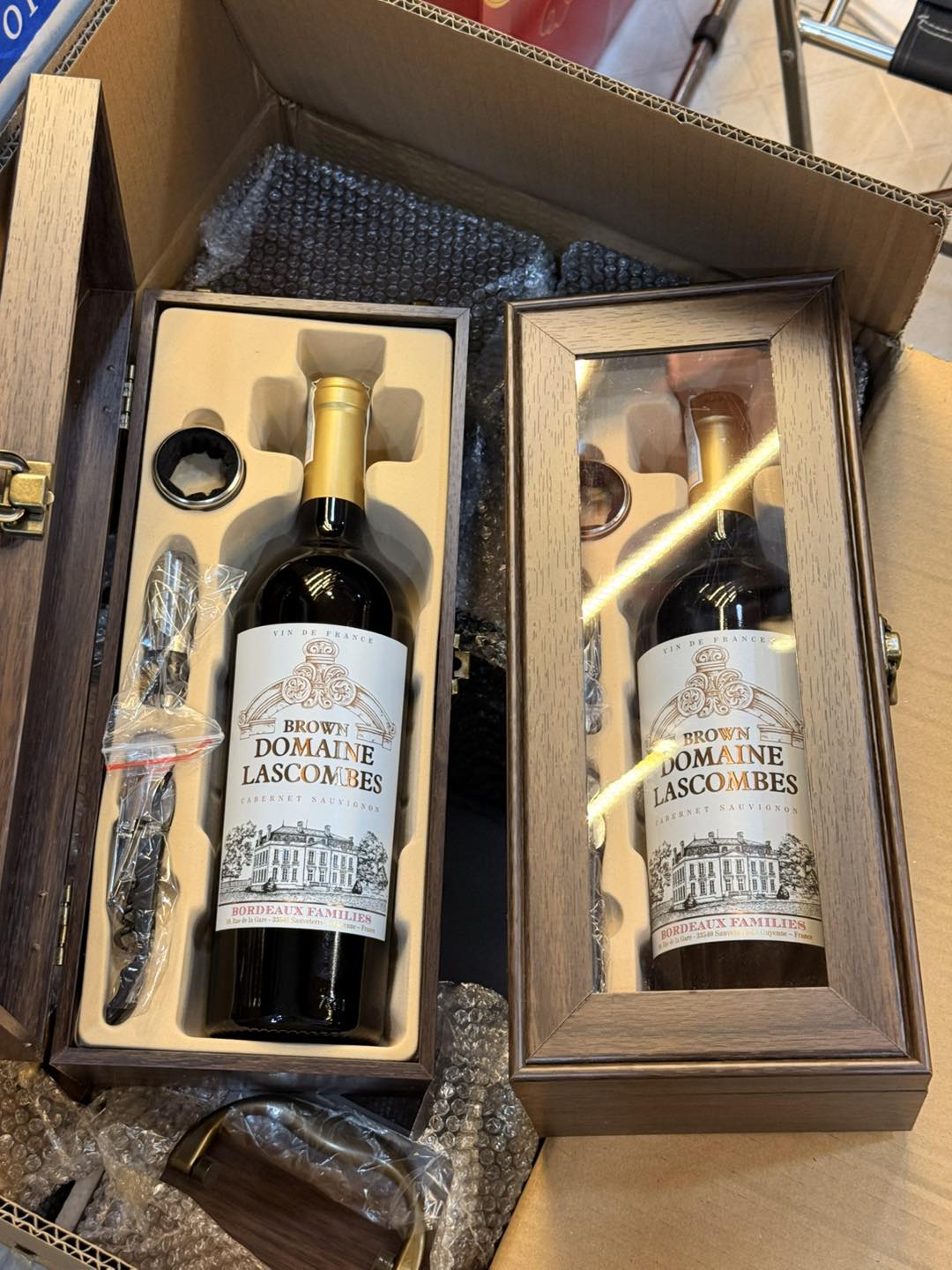 Hộp 1 chai Brown Domaine Lascombes