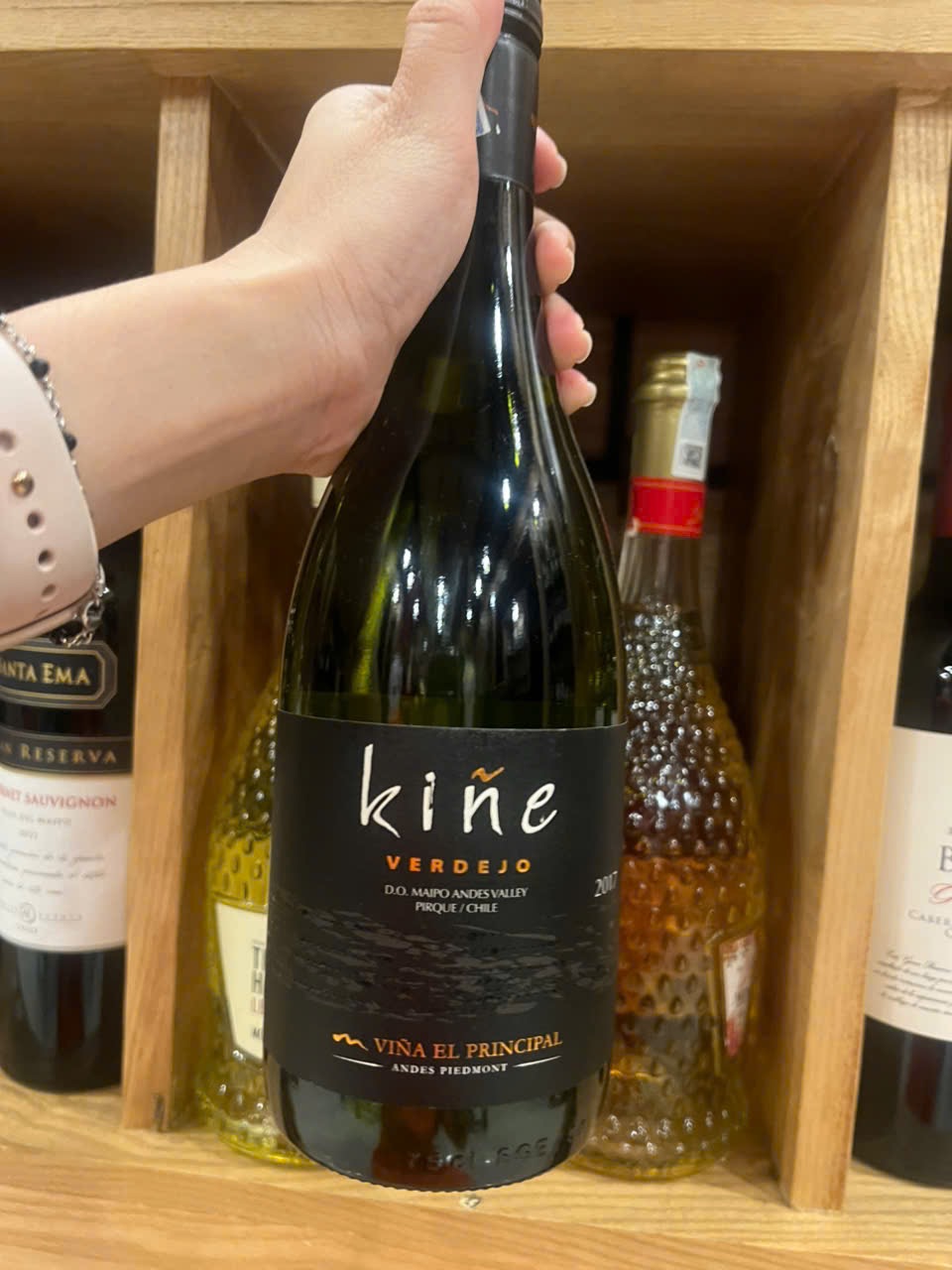 Rượu vang Kine Verdejo Viña El Principal 2017