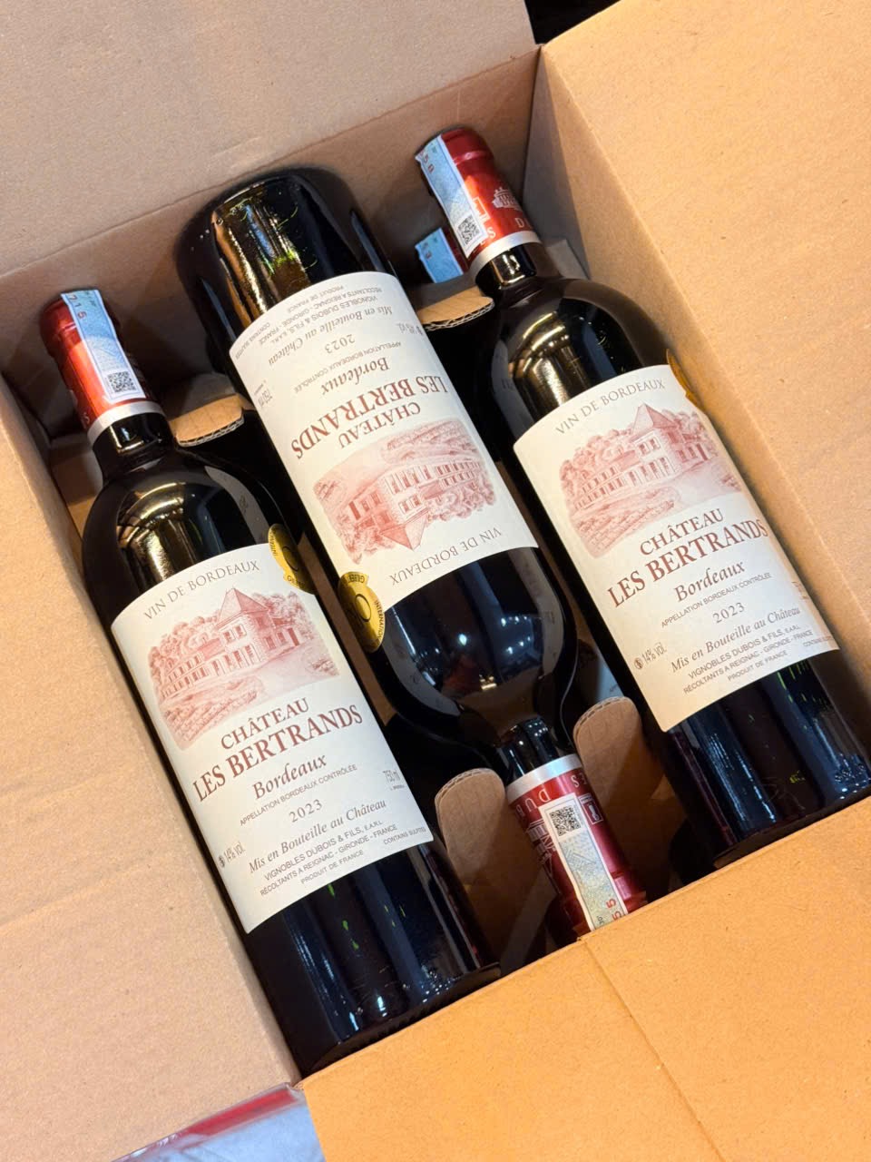 Château Les Bertrands Bordeaux 2023.