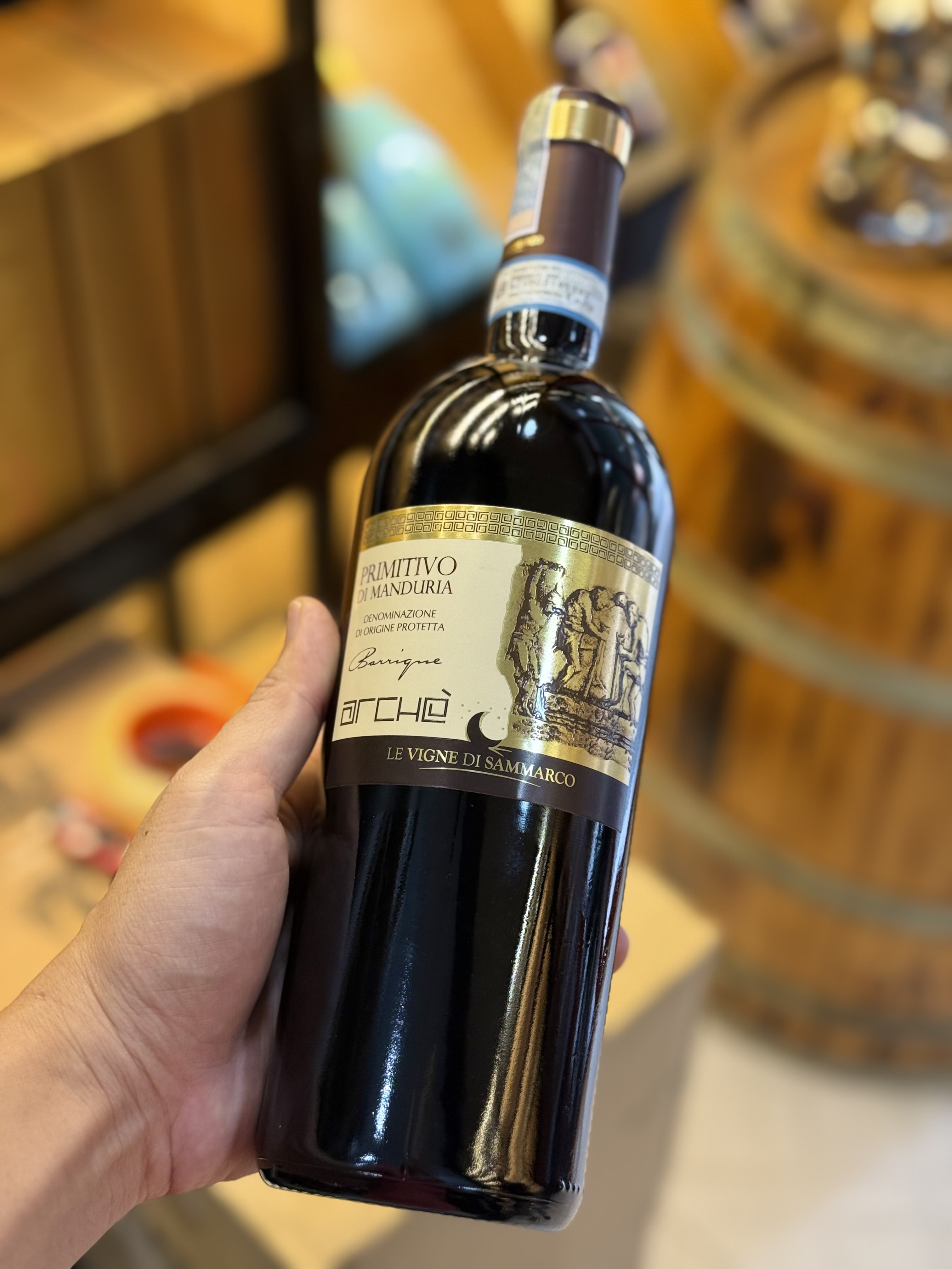 Rượu Vang Arche Primitivo Di Manduria (Arche Vàng)