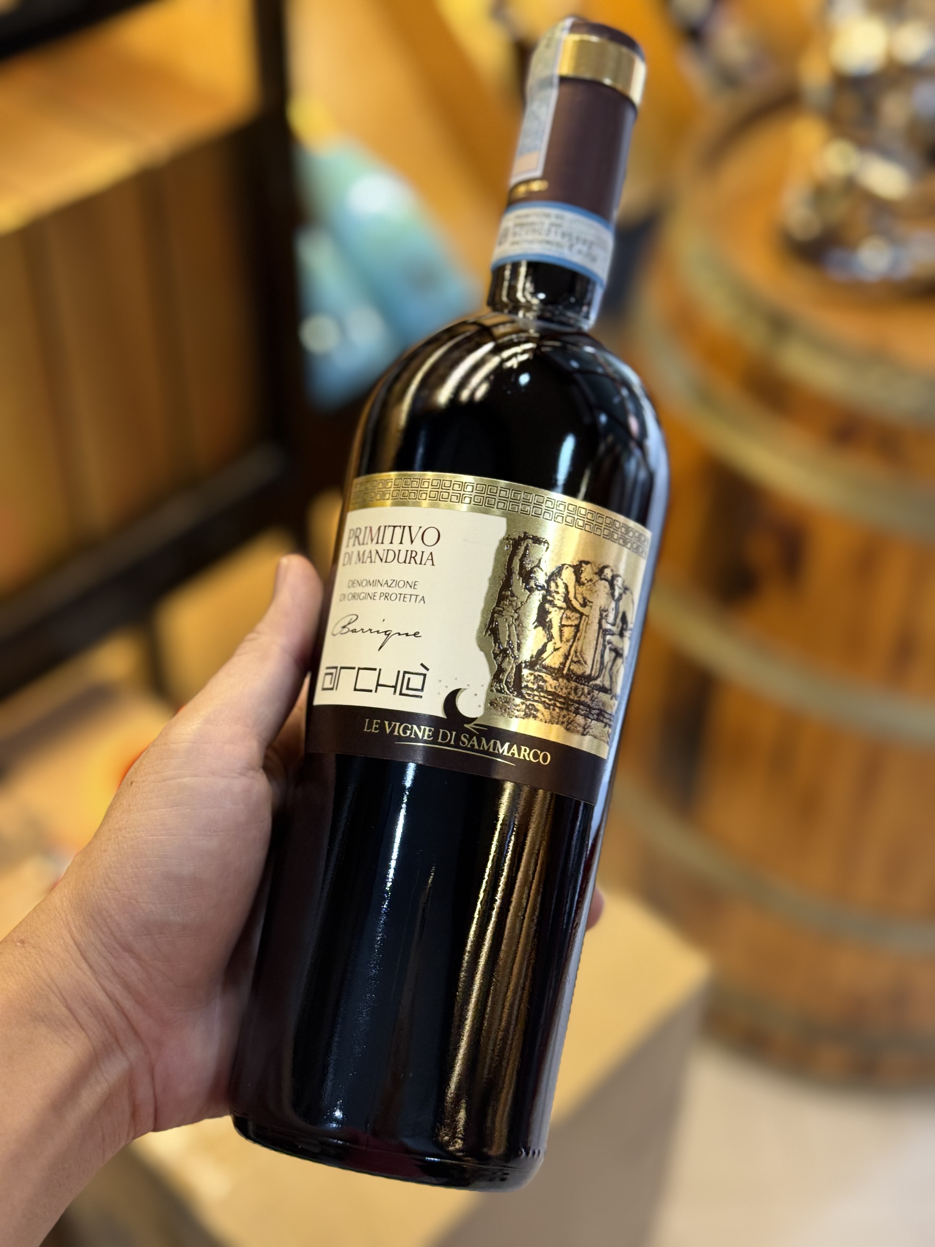 Rượu Vang Arche Primitivo Di Manduria (Arche Vàng)