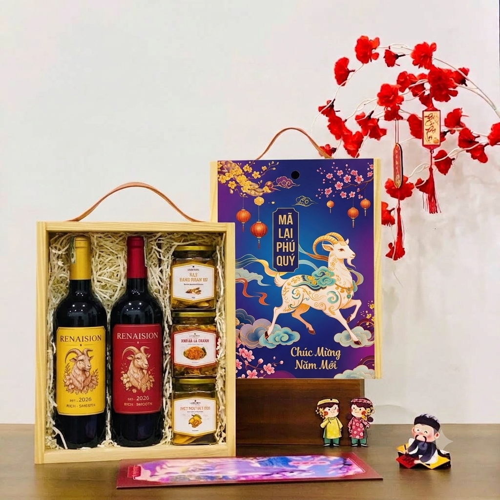 Top 5 Hộp Quà Tết Sang Trọng & Rượu Vang Gói Quà Tết Giá Rẻ 2027