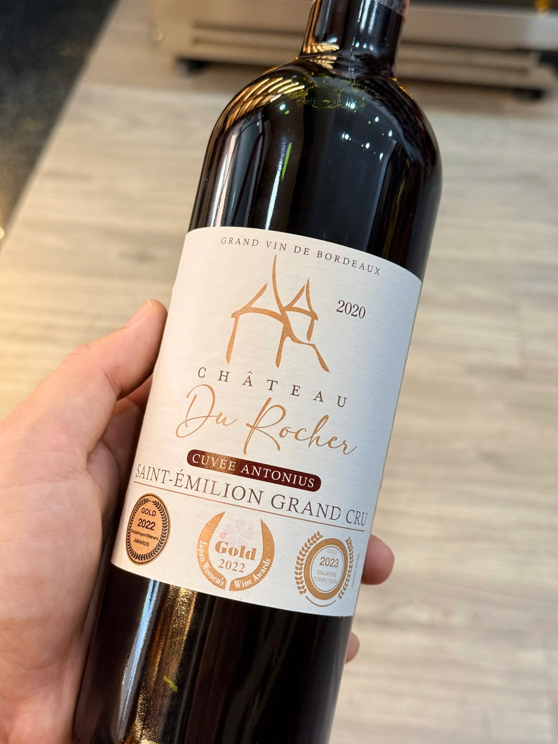 Château du Rocher Cuvée Antonius Saint-Émilion Grand Cru 2020