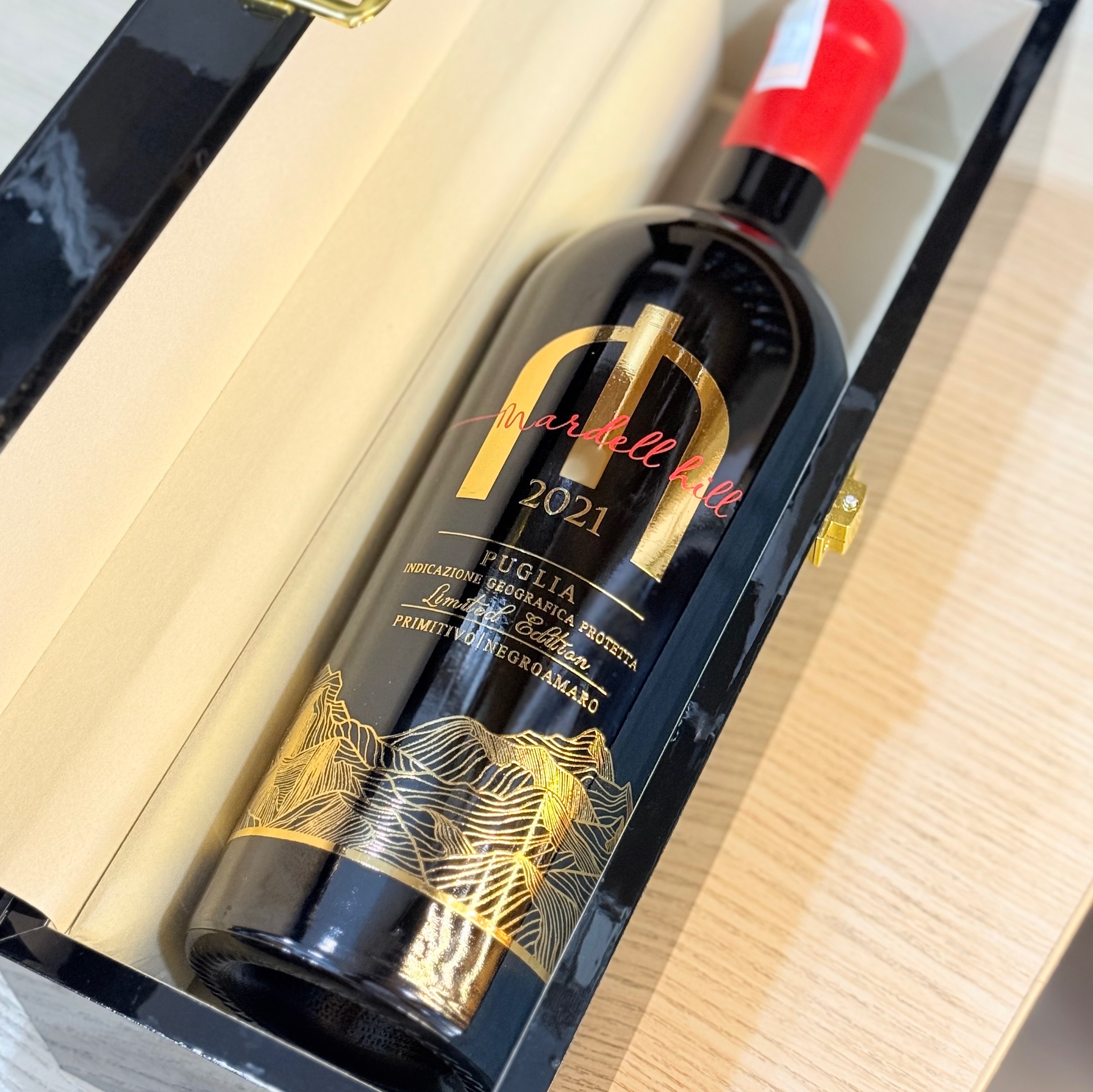 Hộp 1 chai : Vang Ý 19,5% Celiso Primitivo Premium