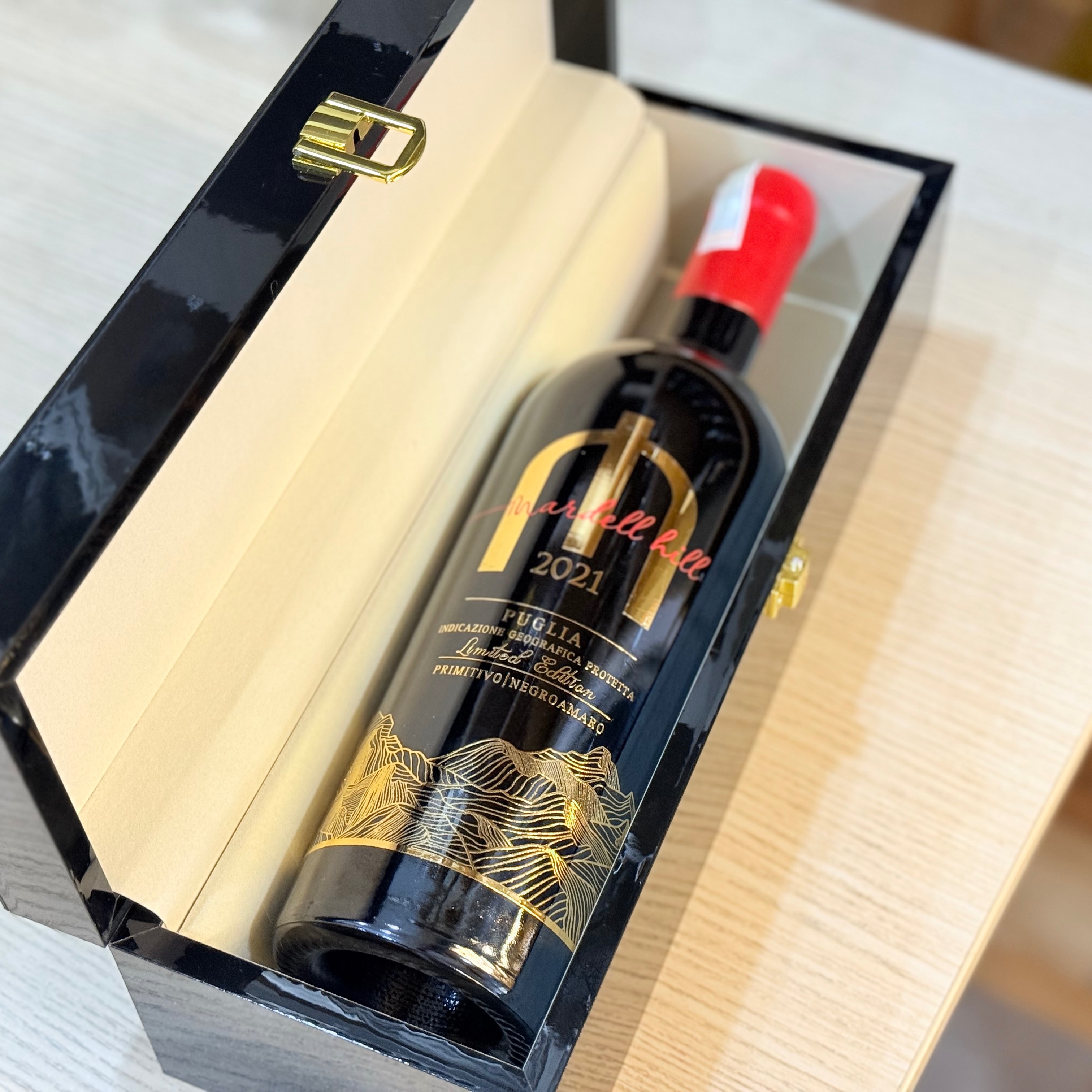 Hộp 1 chai : Vang Ý 19,5% Celiso Primitivo Premium