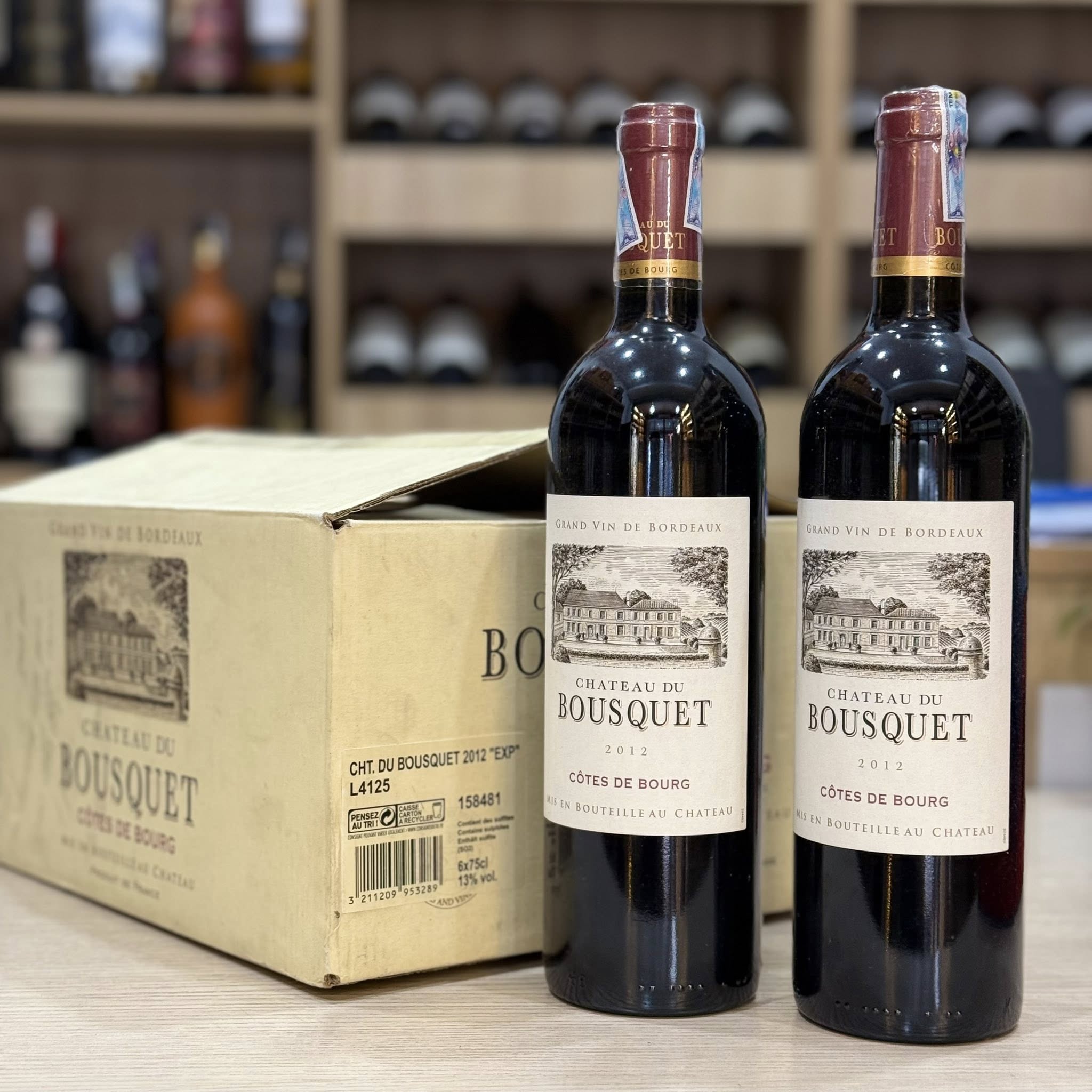 Rượu vang Chateau du Bousquet 2012 Côtes de Bourg