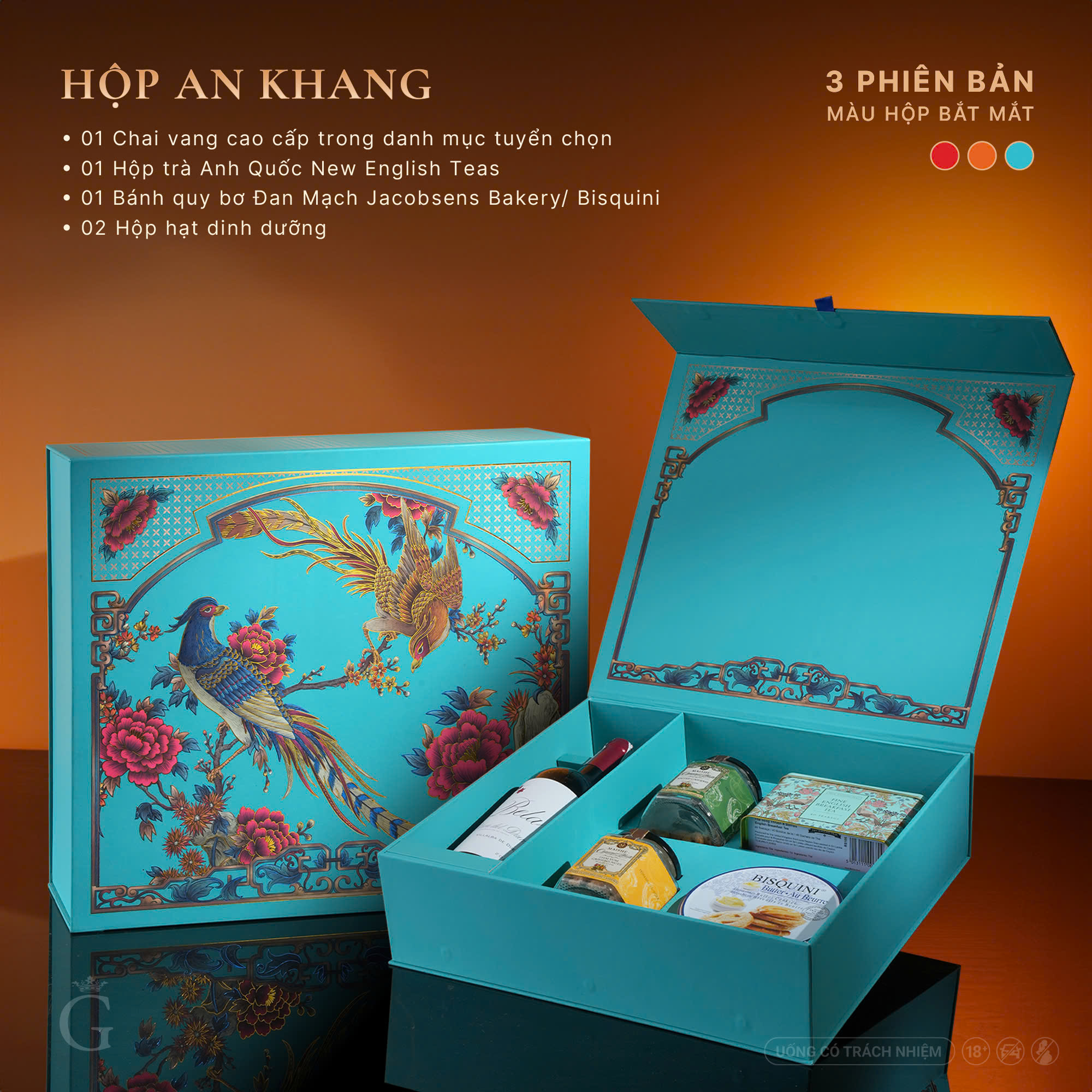 TẶNG QUÀ TẾT VỚI RƯỢU VANG