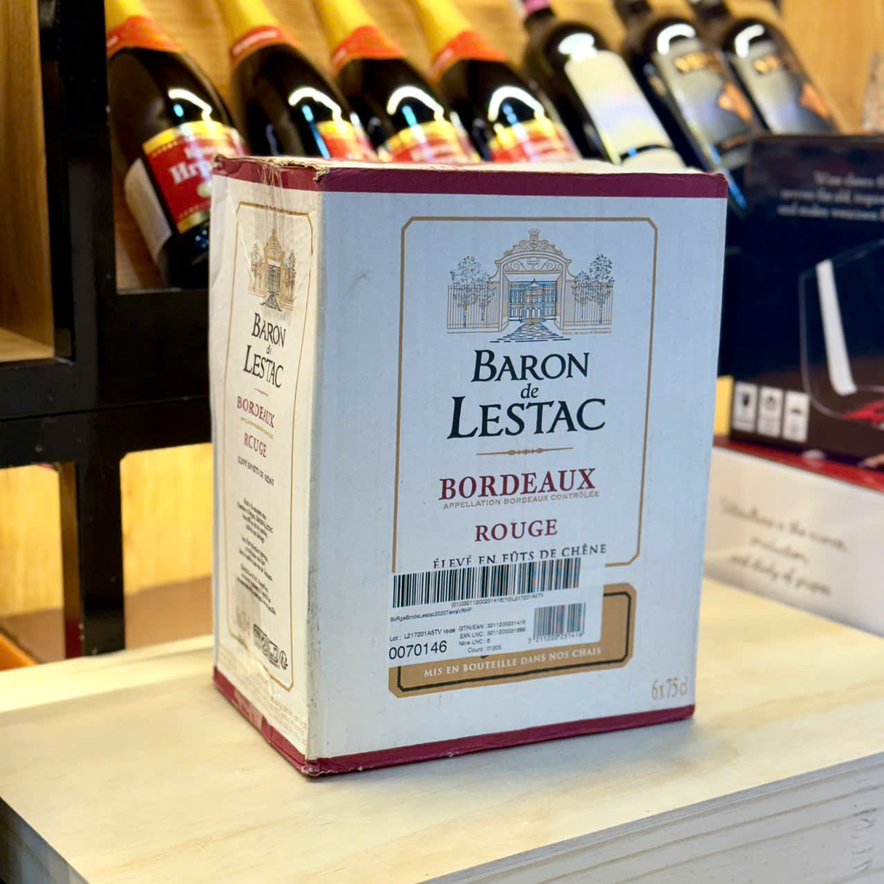 Rượu vang Baron de Lestac Signature