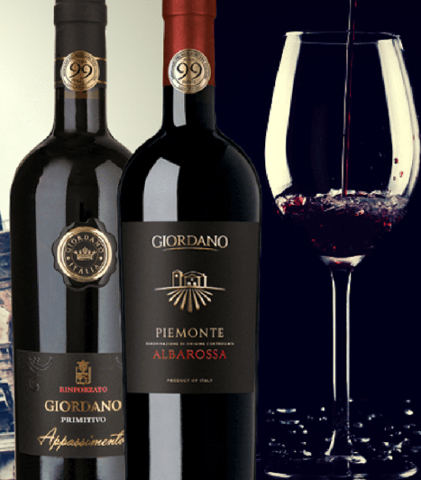 Rượu vang Giordano Primitivo Appassimento