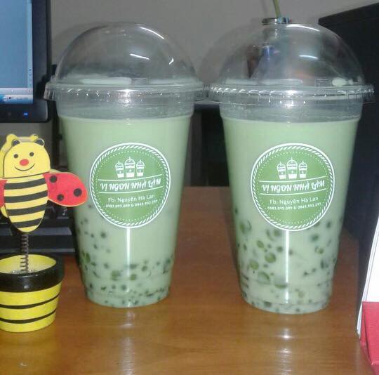 Tem decal dán cốc , dán ly, dán chai trà sữa, trà tranh, đồ uống Công Ty TNHH Thiết Kế Và In Hồng Chính