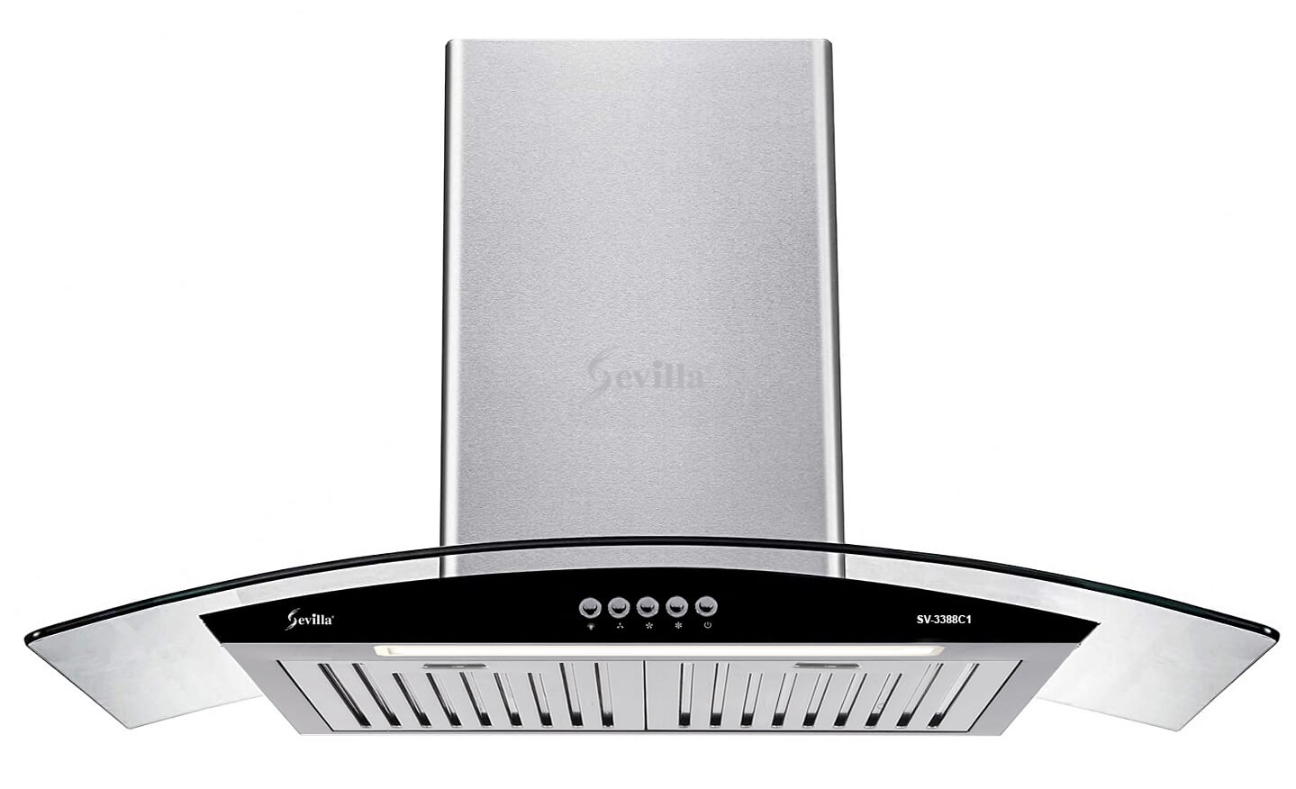 Máy hút khử phím cơ siêu khỏe Sevilla SV3388C1. Kích thước 700 x 500 x (700-1000)mm (DxRxC) 8 hut mui sevilla sv 324