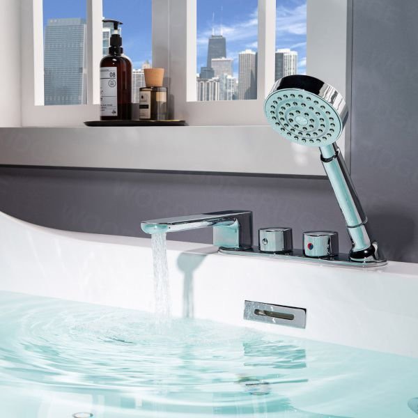 MW8123-180.2MS - Bồn tắm massager cao cấp, chất liệu Acrylic. Kích thước: 1800 x 1200 x 700(mm)