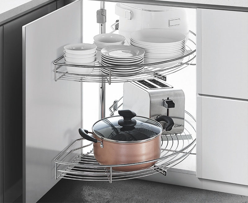 MX1/2 - Mâm xoay 1/2 Inox bóng cao cấp sợi tròn đường kính 715mm