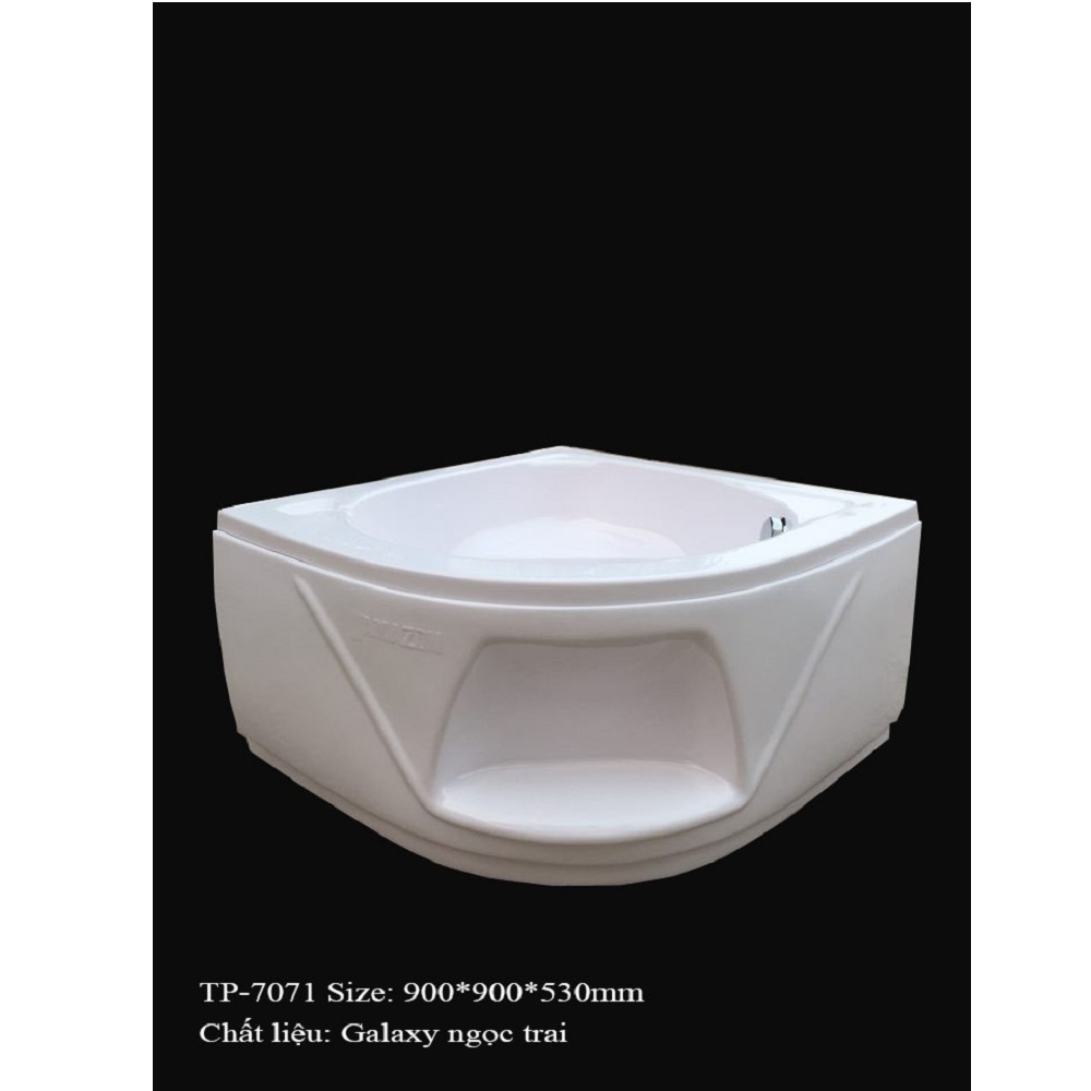TP7071 - BỒN TẮM GÓC NGÂM CÓ CHỮ