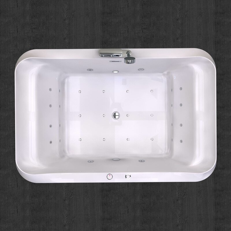 MW8123-180.2MS - Bồn tắm massager cao cấp, chất liệu Acrylic. Kích thước: 1800 x 1200 x 700(mm)