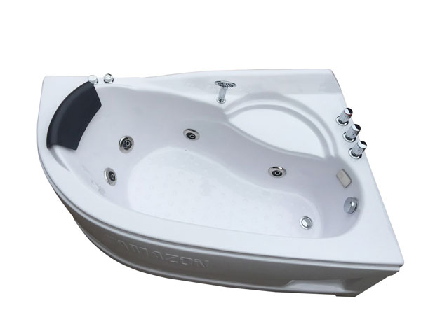 TP8068 - BỒN TẮM GÓC MASSAGER ĐƠN 1 GỐI