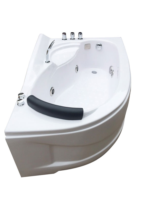 TP8068 - BỒN TẮM GÓC MASSAGER ĐƠN 1 GỐI