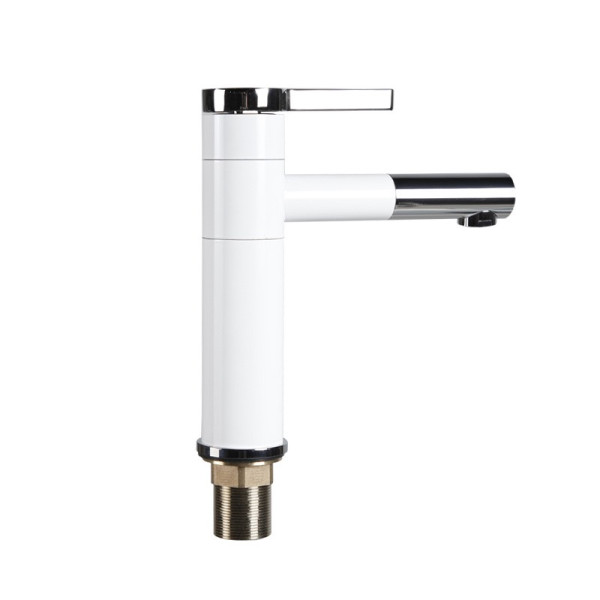 CB05 - Combo trọn bộ phòng tắm, bồn cầu liền khối bàn đá chậu bán âm, gương led