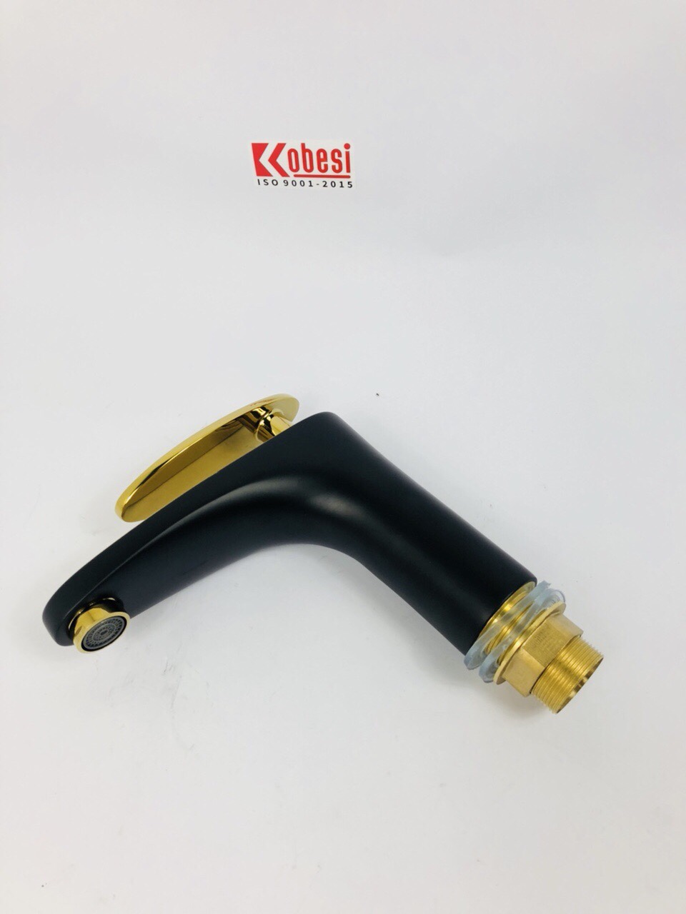 VÒI LAVABO ĐỒNG SƠN TĨNH ĐIỆN ĐEN VÀNG