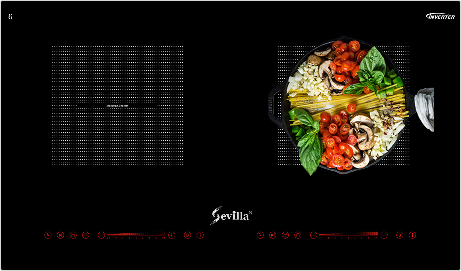 BẾP ĐIỆN TỪ ĐÔI SEVILLA - SVN13S