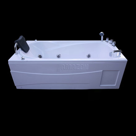 TP8002R - BỒN TẮM MASSAGER CHỮ NHẬT 1 GỐI YẾM PHẢI