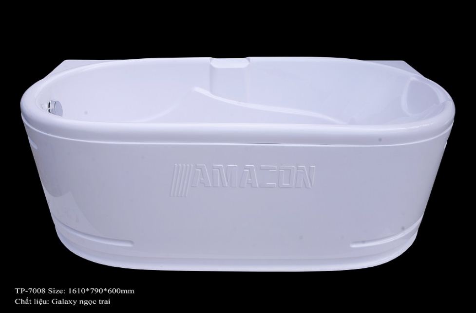 TP7008 - BỒN TẮM NGÂM HÌNH ELIP NGỌC TRAI GALAXY