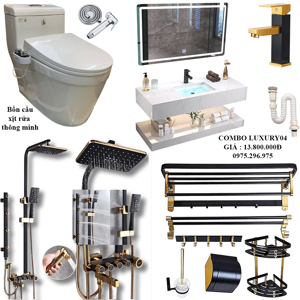 COMBO PHÒNG TẮM LUXURY04 - CBLX04 