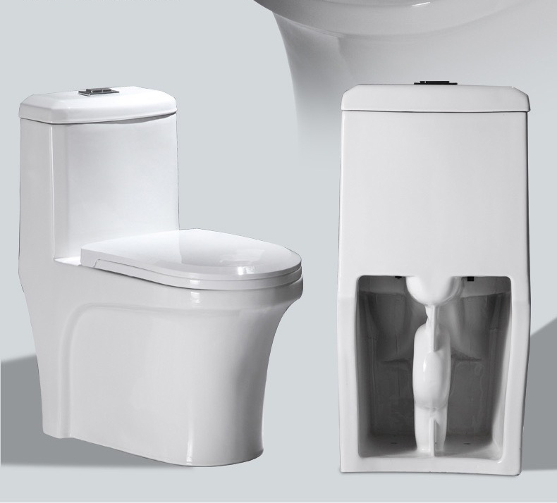 KA3987 - Bồn cầu liền khối nhỏ, sứ nung tráng men nano tuyết cao cấp