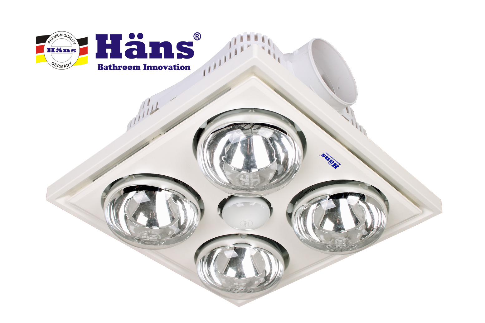 H4B - Đèn sưởi 4 bóng âm trần