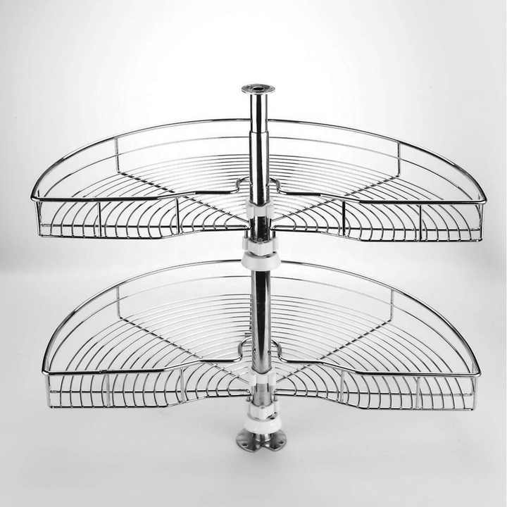 MX1/2 - Mâm xoay 1/2 Inox bóng cao cấp sợi tròn đường kính 715mm