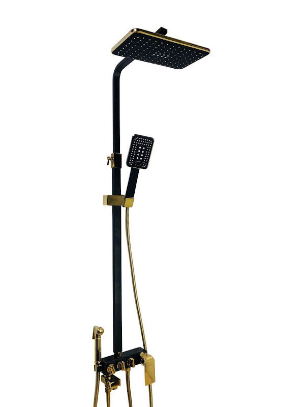 SC1988 - Sen cây nhiệt độ đen vàng 3 nút xoay cao cấp