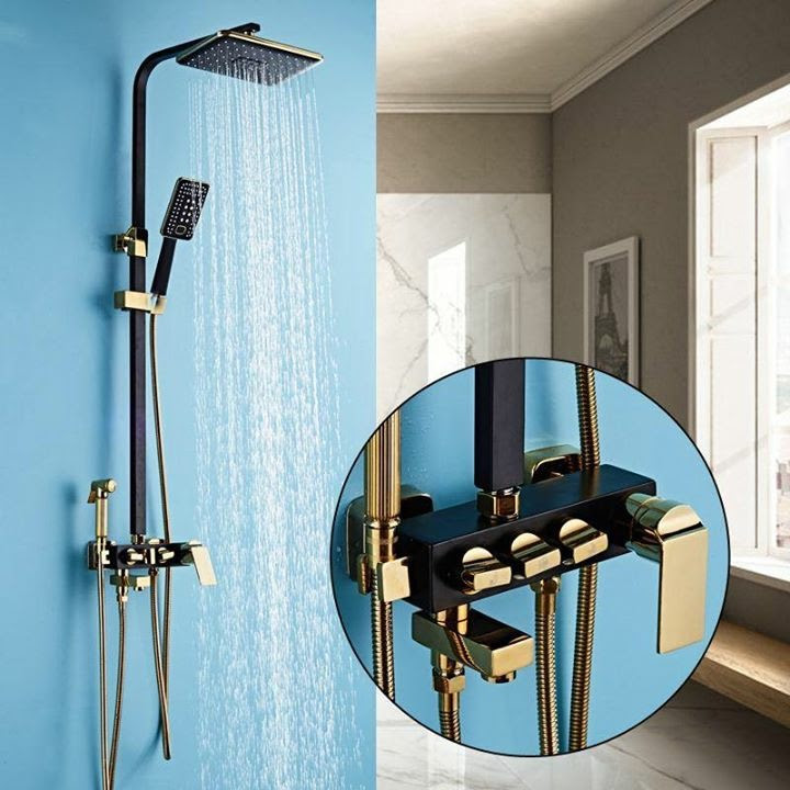 SC1988 - Sen cây nhiệt độ đen vàng 3 nút xoay cao cấp