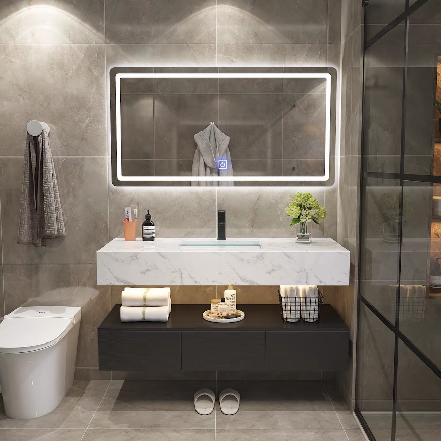 BÀN ĐÁ KẾT HỢP TỦ DƯỚI BDNK.223